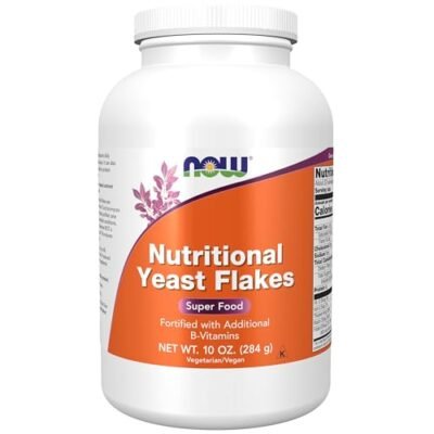 Now Foods Nutritional Yeast Flakes Powder