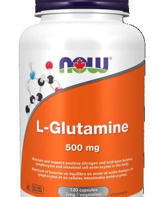 Now Foods L-Glutamine 500Mg Free Form 120Vcap