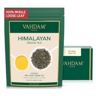 Vahdam Organic Himalayan Green Tea(100 g)