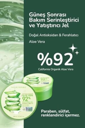 B01K3AJYOO-Main-003 Nature Republic Soothing & Moisture 92% Aloe Vera Gel