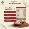 Dhatu Organics Organic Long Wheat Emmer Flour (1kg)