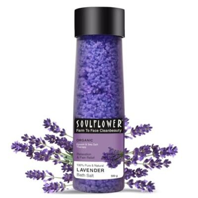 Soulflower Epsom Lavender Bath Salt