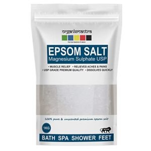 B07C16V2TC-Unscented 1 kg (Pack of 1)-001 Organix Mantra Epsom Bath Salt