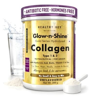 HealthyHey Skin Glow-n-Shine Collagen Powder