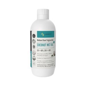 B07SK6743L-500 ml (Pack of 1)-001 Sharrets Coconut MCT Oil 500ml | Pure C8 60% & C10 40%