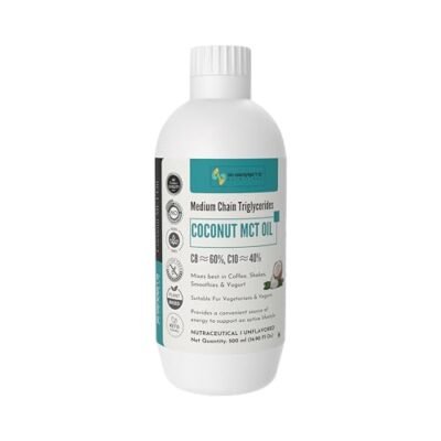 Sharrets Coconut MCT Oil 500ml | Pure C8 60% & C10 40%