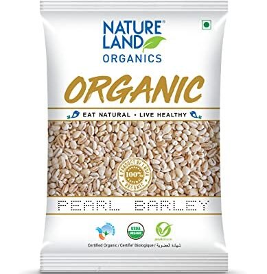 Natureland Organics Barley Flour (Jau Atta) - Organic Stone-Ground Whole Grain