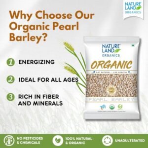 B081NDKWJ8-500 g (Pack of 5) Pearl Barley-002 Natureland Organics Barley Flour (Jau Atta) - Organic Stone-Ground Whole Grain