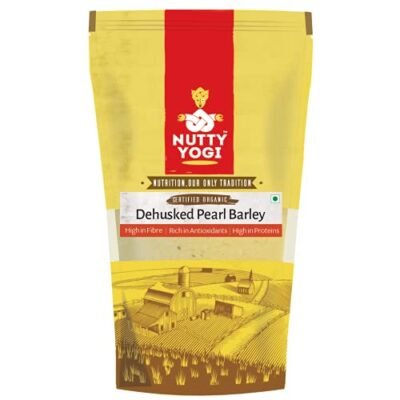 Nutty Yogi Organic Barley Flour - Loaded with Fiber & Antioxidants