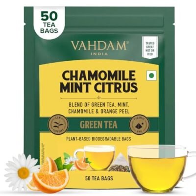 VAHDAM Chamomile Mint Tea - 50 TB