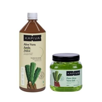 Kapiva Aloe and Amla Juice + Aloe Vera Gel