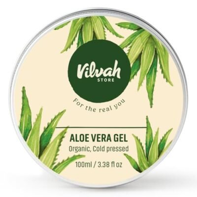 Vilvah Aloe Vera Gel for Face, Skin & Hair