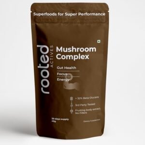 Rooted Actives 7 Mushrooms Complex (45g) extract powder