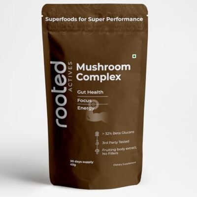 Rooted Actives 7 Mushrooms Complex (45g) extract powder