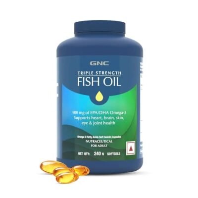 GNC Triple Strength Fish Oil 1500mg Omega-3 with 900mg EPA & DHA