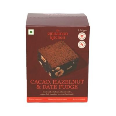 The Cinnamon Kitchen Cacao, Hazelnut & Date Fudge