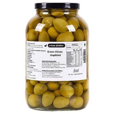 Urban platter-Whole Green Gordal Olives Unpitted