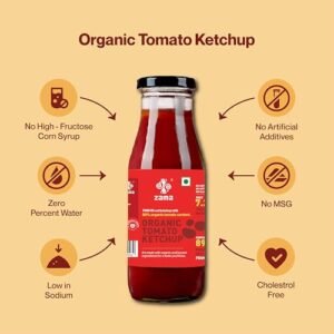 Zama Tomato Ketchup 300g Glass Bottle
