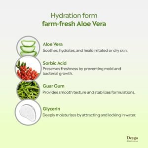 Deyga Aloe Vera Gel | Pure & Organic Multipurpose Gel