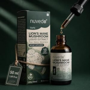 B0CKLJP5W9-Main-001 Nuvedo Clarity | Lions Mane Mushroom Liquid Extract | 50ml