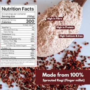 NIHKAN Sprouted Ragi Flour