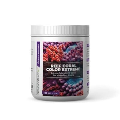 AquaNature® Reef Coral Color Extreme for Extreme Coloration of Corals for Marine Reef Aquaria (150 gm)