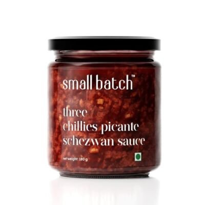 SmallBatch Three Chillies Picante Schezwan Sauce