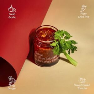 SmallBatch Three Chillies Picante Schezwan Sauce