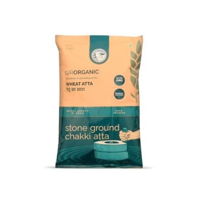 GirOrganic Stoneground Khapli Wheat Atta