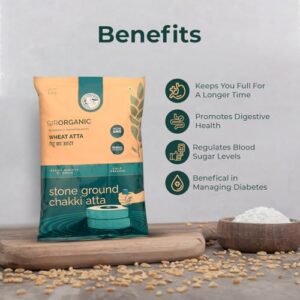 B0D2QRWRR8-1 kg (Pack of 1)-003 GirOrganic Stoneground Khapli Wheat Atta