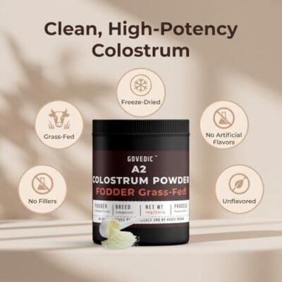 A2 Colostrum Powder 40%+ IgG (Grass Fed)