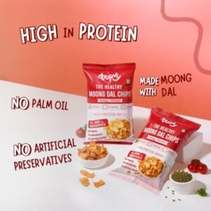 Troovy healthy tangy tomato moong dal chips