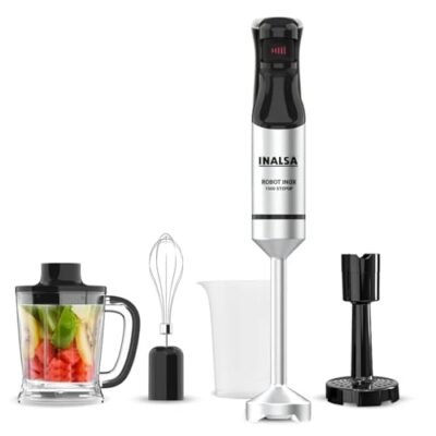 INALSA Hand Blender 1500 W|Silent DC