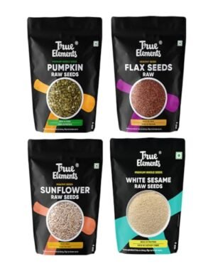 B0DVGHDSSL-900g (Pack of 4)-001 True elemental PCOS Seed Cycling Combo 900g