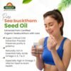B0DVLYRYRL-30 count (Pack of 1)-002 Biosash Sea Buckthorn Seed Oil Capsules 30 Caps