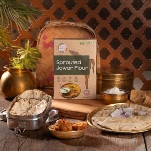 B0F75QH98F-Sprouted Jowar Flour-004 Organic Wisdom Stone-Ground Sprouted Jowar Flour (400g)