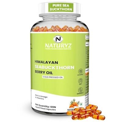Naturyz Himalayan Sea Buckthorn Berry Oil Veg Capsules