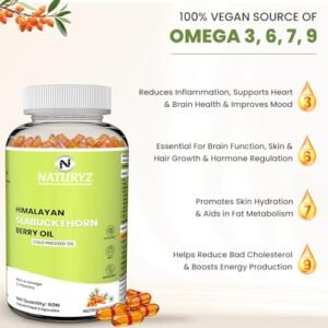 B0FM39H4RK-60-003 Naturyz Himalayan Sea Buckthorn Berry Oil Veg Capsules
