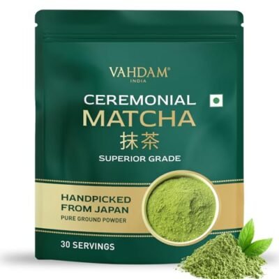 VAHDAM Ceremonial Matcha – Finest Japanese Variety