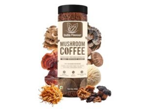 B0FPLRYH17-Mushroom 500 g (Pack of 1)-001 India Flavour Mushroom Coffee - 7 Mushroom Blend with Instant Coffee
