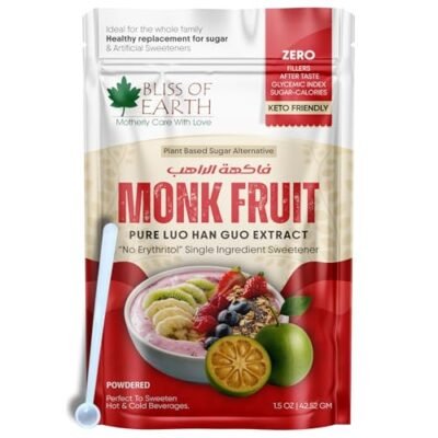 Bliss of Earth Pure Monk Fruit Extract Powder