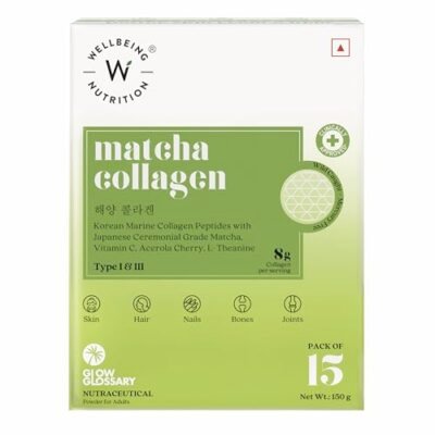 Wellbeing Nutrition Matcha Collagen for Skin Radiance