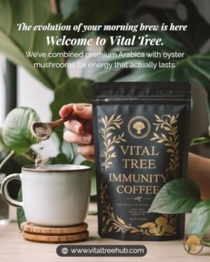 Vital Tree Immunity Coffee with Organic Oyster Mushrooms