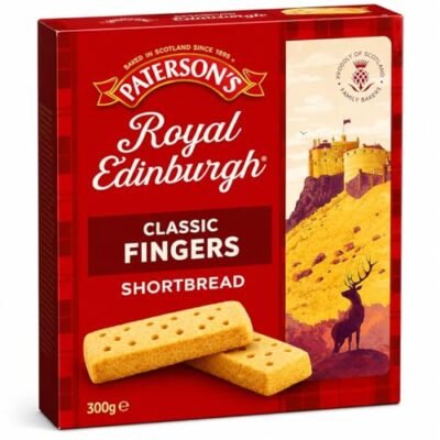 PATERSON'S - Royal Edinburgh Classic Fingers Shortbread Biscuits (300g) By COUGAR