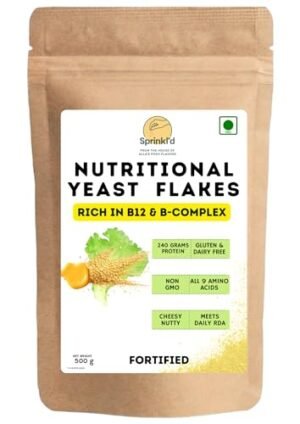 Alla's Posh Flavors Fortified 500g Nutritional Yeast Flakes