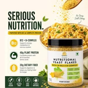 Alla's Posh Flavors Fortified 500g Nutritional Yeast Flakes