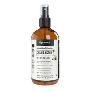 SHARRETS C8 C10 MCT Oil Oral Spray – 90ml | Pure Medium Chain Triglycerides