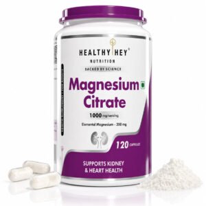 61-H4sopJtL._SL1254_ HealthyHey Nutrition Magnesium Citrate – 120 Vegetable Capsules