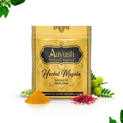 ayush Herbal Masala (15 Pouch, Royal Gold Flavour)