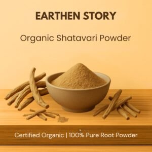 product-image-2 (11) Earthen Story Certified Organic Shatavari Root Powder (200g)